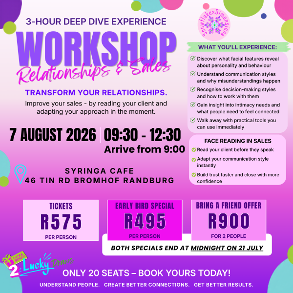 Face Reading Workshop